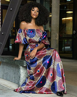 Stylish Printed Attire Inspo For Black Women: Ankara Outfits,  Ankara Dresses,  African Outfits,  Colorful Dresses,  African Dresses,  Ankara Inspirations,  Printed Dress  
