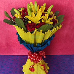 Colorful Floral Gift: 
