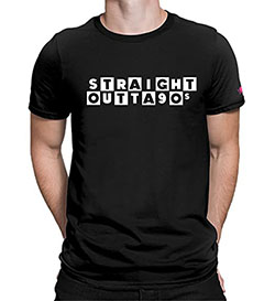 90s Slogan Cool T-Shirt: T-Shirt Outfit,  Printed T-Shirt  