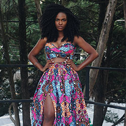 Adorable African American Dress Design For Afro Women: instastyle,  FASHION,  Ankara Dresses,  Dresses Ideas,  Ankara Outfits,  Stylevore,  instafashion,  African Attire,  African Outfits,  bellanaija,  instaglam,  Cool Fashion,  naijaoutfit,  Fashion week,  nigerianfashion,  waxprint,  printdress,  African Clothing  