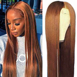 Brown Hair Lace Front Wigs Of Straight -Ashimary Hair: brown wig,  Hair Care,  brown lace wig  