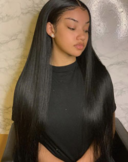 Long Lace wig w/edges .?: 