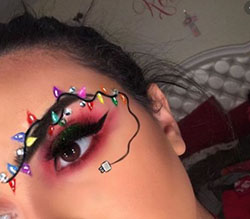 Christmas Makeup Ideas .???❤️: 