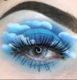 Blue eyeshadow ideas .?? #Blueskies: 