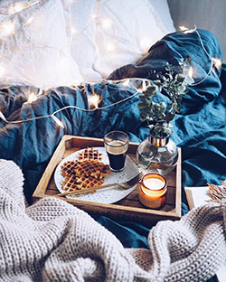 Breakfast in bed (cozy)?: 