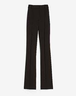 High Waisted Stretch Knit Flare Pant | Express: 