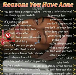 Why do I have acne..?: 