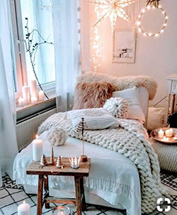 Cozy little area- I would but this in a living room but me careful if kids will play on it..: 