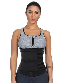 FEELINGIRL PLUS SIZE WAIST TRAINER FOR WOMEN BODY SHAPER: 