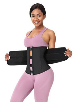 plus size waist trainer corset: 
