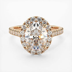 Buy The Best Oval Moissanite Engagement Ring: 