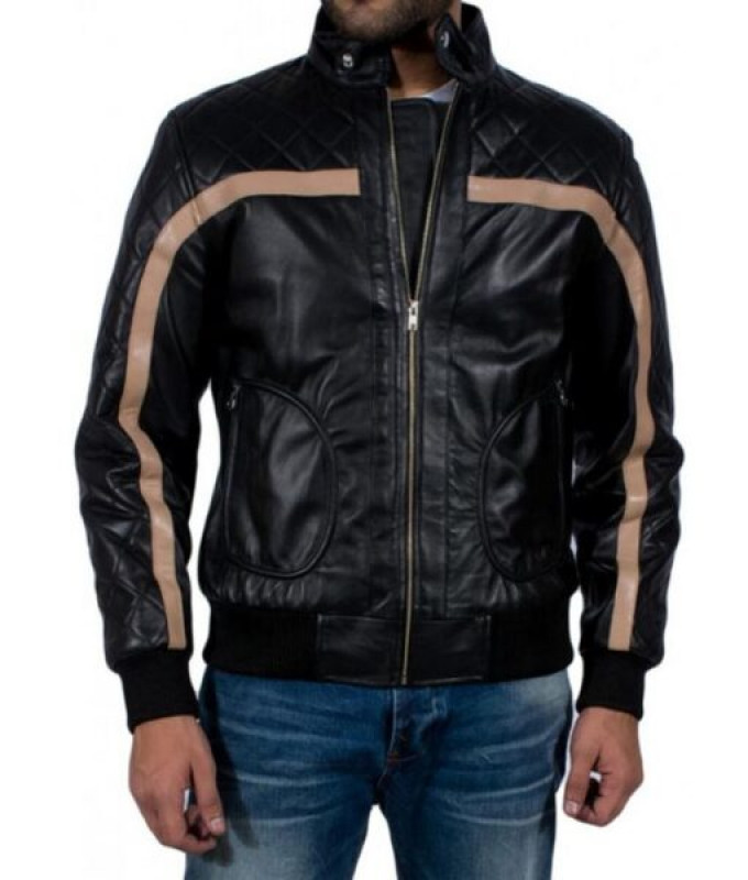 Battlefield Hardline Nicholas Mendoza Leather Jacket: Leather jacket  