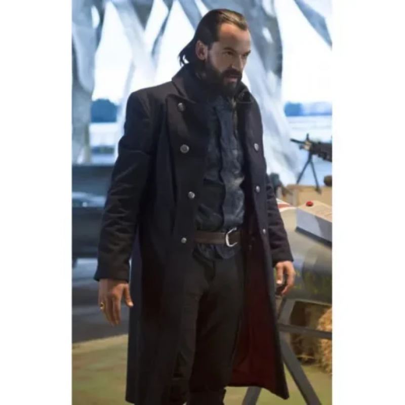 DCs Legends of Tomorrow Vandal Savage Trench Coat: 