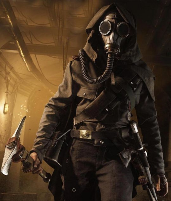 Game Battlefield 5 Ilse Schattenwolf Real Leather Jacket: 