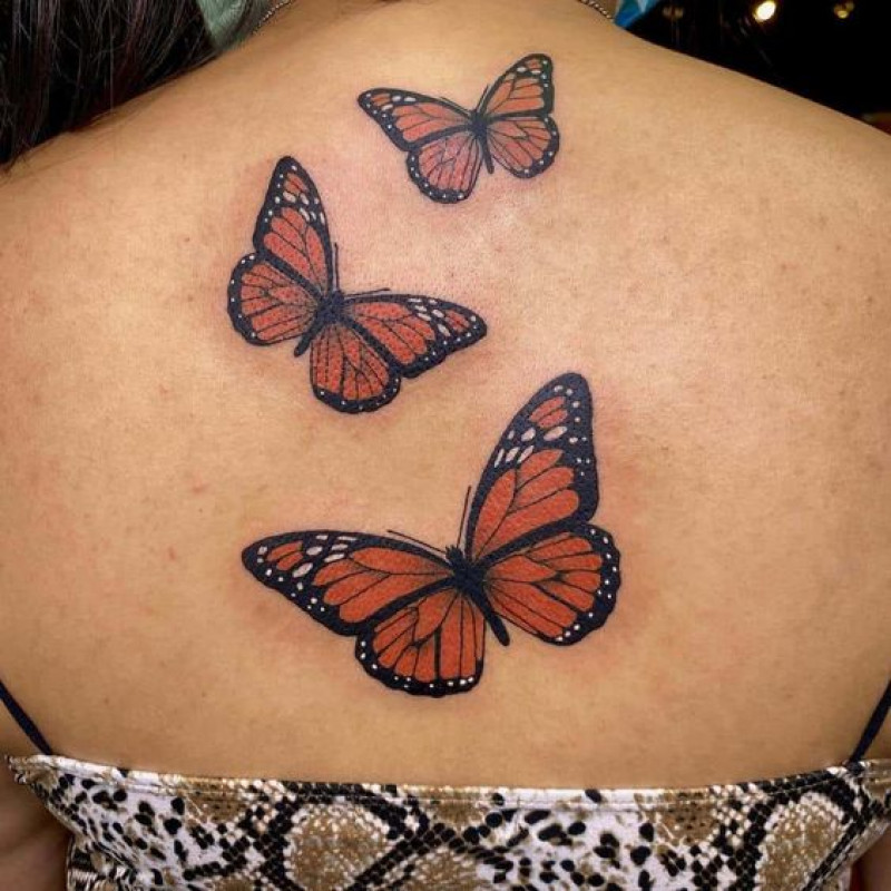 Butterfly Tattoo Ideas For Girls For Back|Butterfly Tattoo Ideas