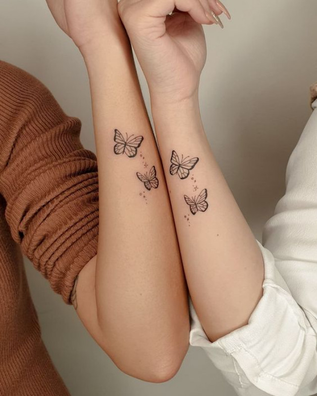 Butterfly Tattoo Ideas Best Friends|Butterfly Tattoo Ideas