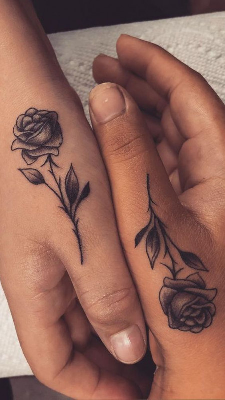 56 of the Best Matching Couple Tattoos  Round the World Magazine