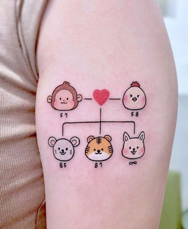 Cutest Tattoo Ideas For Mother & Father: Tattoo Ideas  
