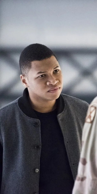 DCs Legends of Tomorrow Franz Drameh Grey Wool Jacket: 