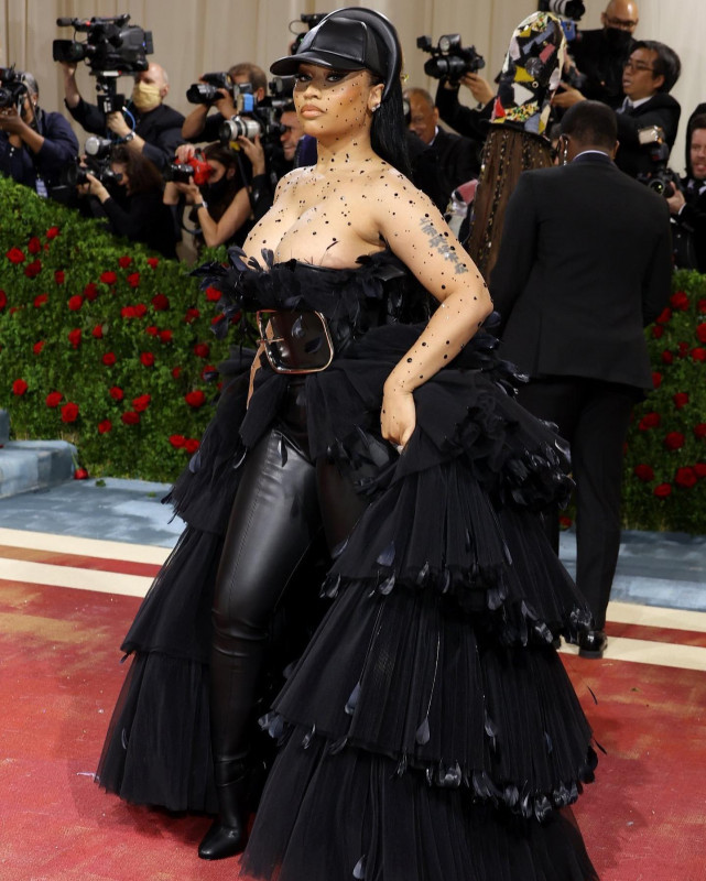 Nicki Minaj at the Met gala 2022: 