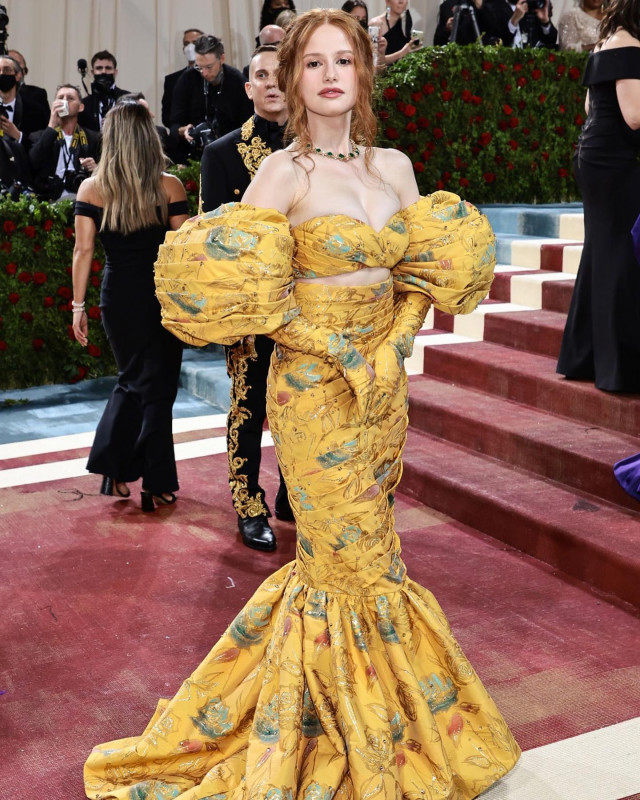Madelaine Petsch at the Met gala 2022: 