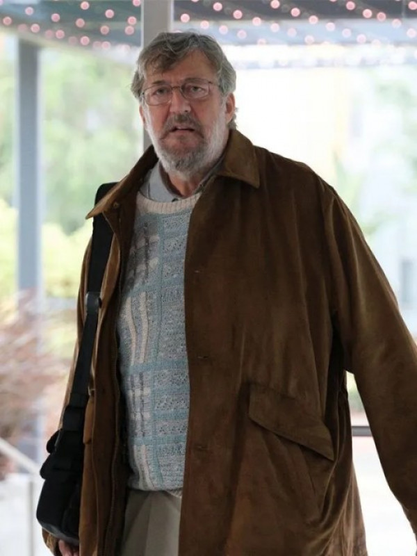 Stephen Fry The Dropout Cotton Brown Jacket: 