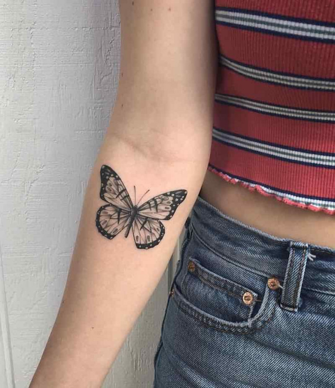 Butterfly Tattoo Designs For Girls: 