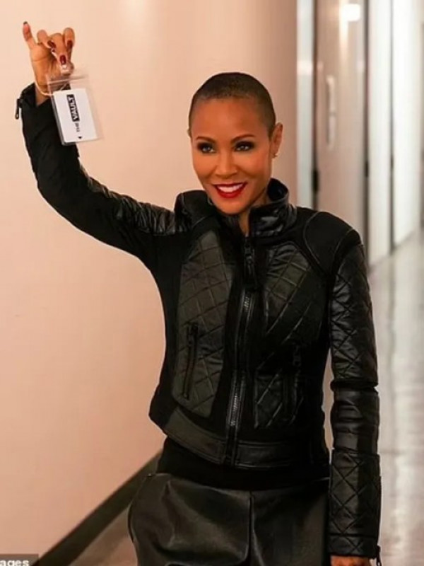 Jada Pinkett The Equalizer Black Quilted Leather Jacket: Leather jacket,  Black Leather Jacket  