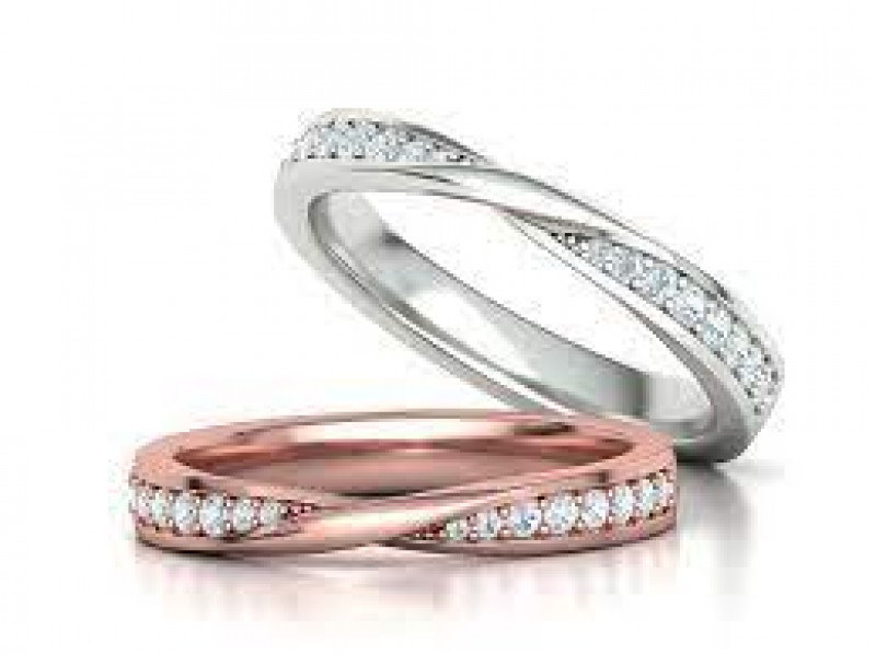 Invest in Lab-created diamond wedding bands: 