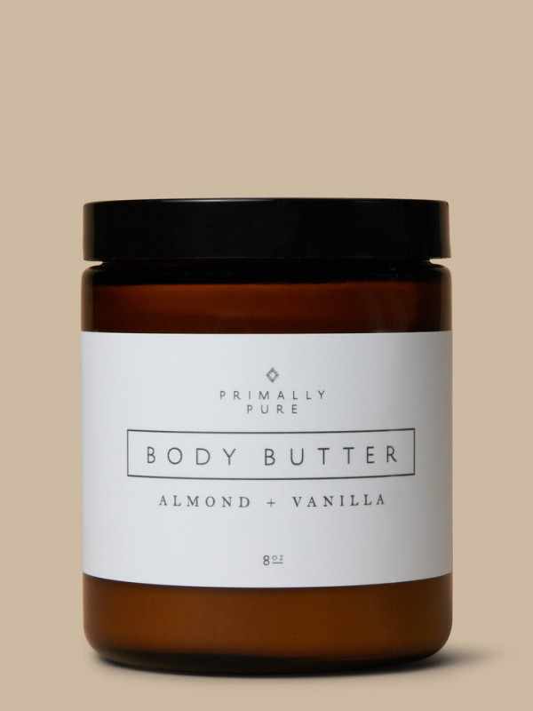 Discover the Indulgent Almond Vanilla Body Butter From Primally Pure: 