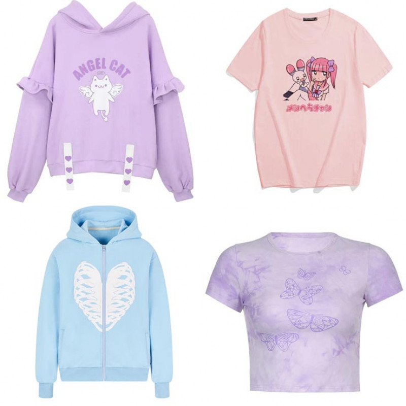 PASTEL CLOTHES: 