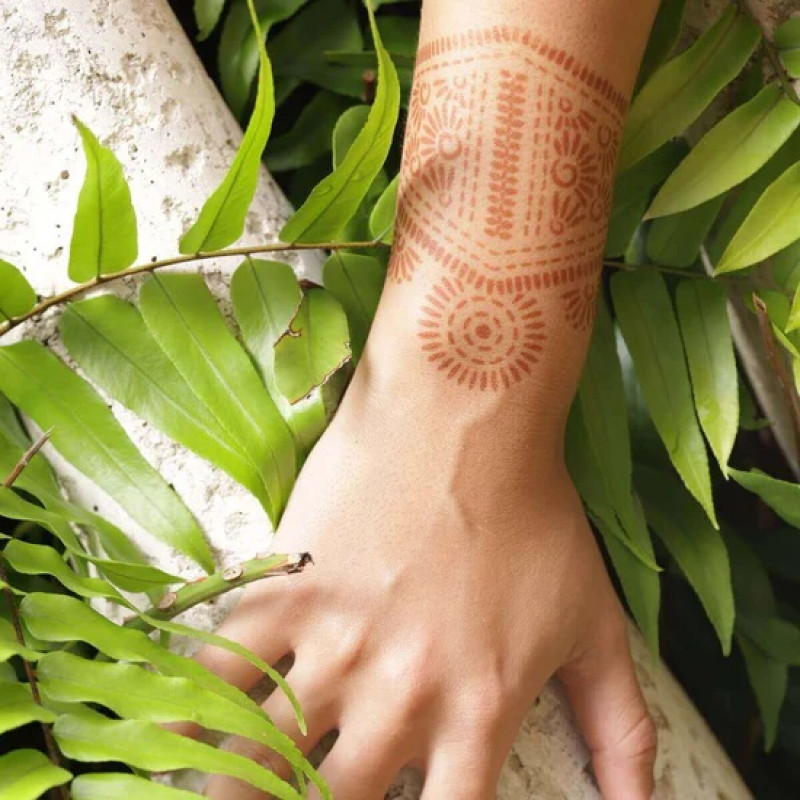 Aphrodite Henna Tattoo Stencil: 