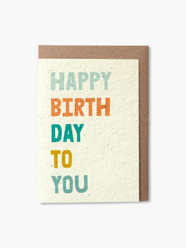 Want An Affordable Yet Useful Gift | Try Plantable Birthday Cards: 
