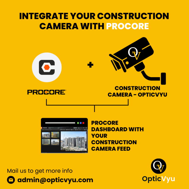 Integrate Your Construction Camera with procore: 