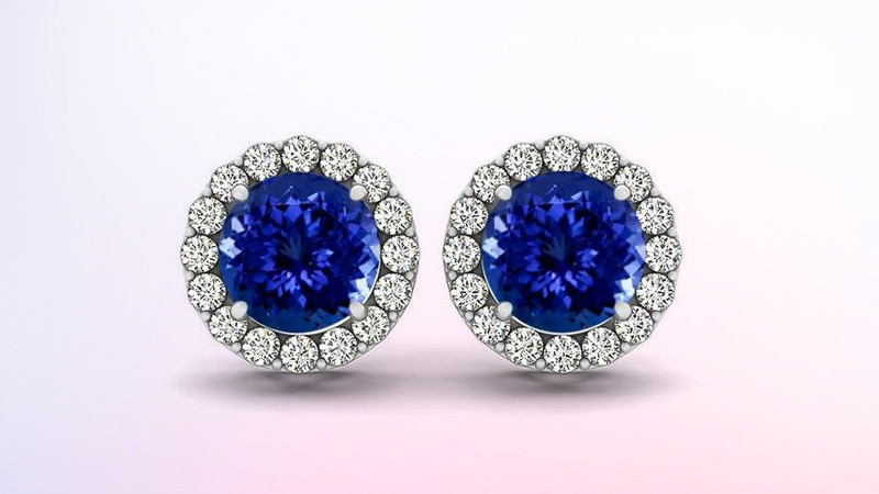 Flaunt Your Style With Sparkling Tanzanite Earrings: 