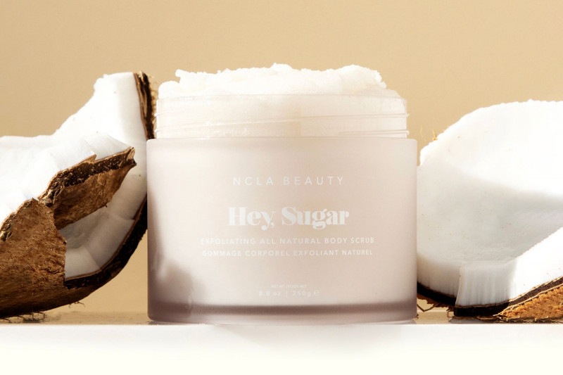 Get Soft, Glowing Skin with Vanilla and Coconut Body Scrub by NCLA Beauty: 