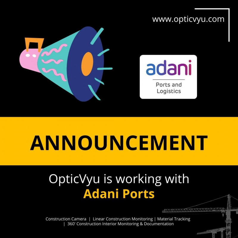 New Client Adani Ports  - OpticVyu portfolio: 
