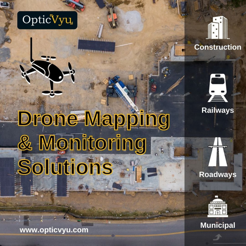 Drone Mapping and Monitoring Solution: 