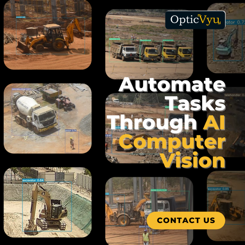 Automate Tasks Through AI Computer Vision - OpticVyu: 