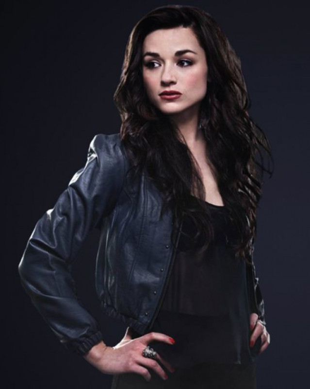 Teen Wolf The Movie Crystal Reed Black Leather Jacket: 