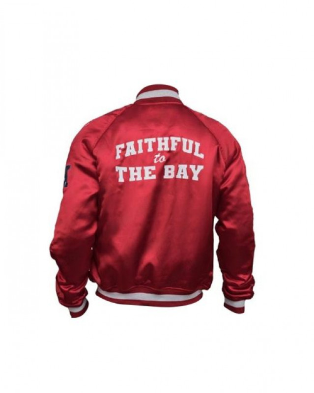 SF 49ers Faithful To The Bay Red Jacket: 