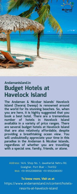 Budget Hotels at Havelock Island: 