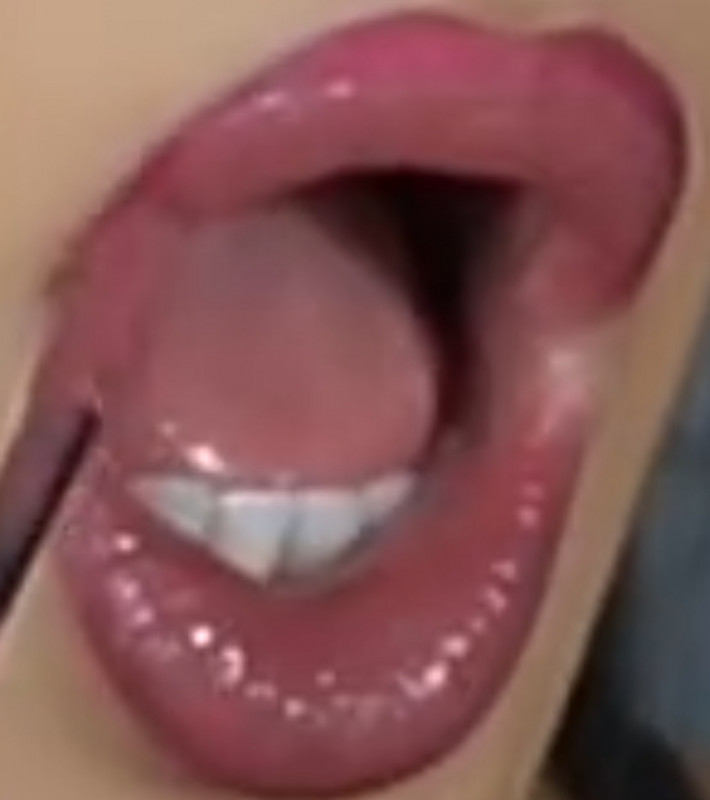 Amy Rose Walker Tongue Mouth Open Girl: 