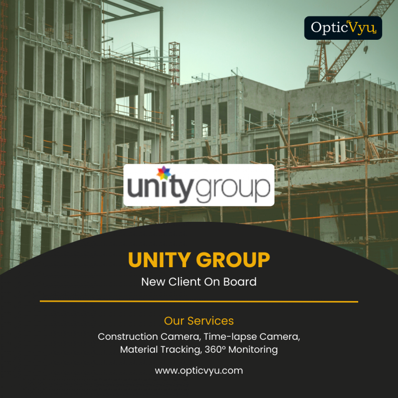 New Client Unity Group - OpticVyu: 