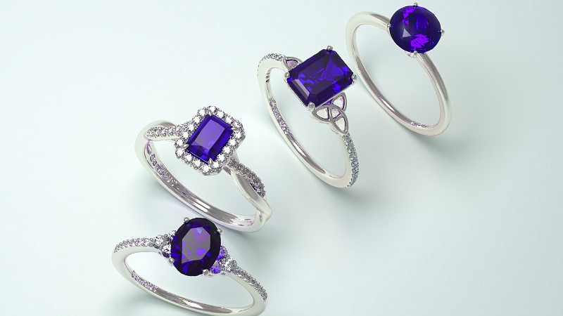 5 Stylish Tanzanite Wedding Rings That Can You Buy: 
