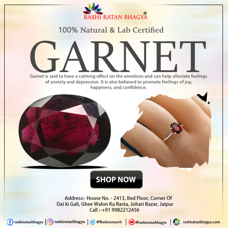 Get Garnet Gemstone Online at Affordable Price in India: 