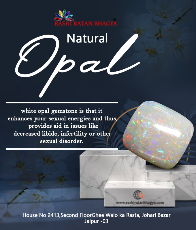 Get White Opal Stone Online at Affordable Price: 