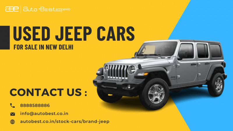 Used Jeep Cars For Sale in New Delhi: 