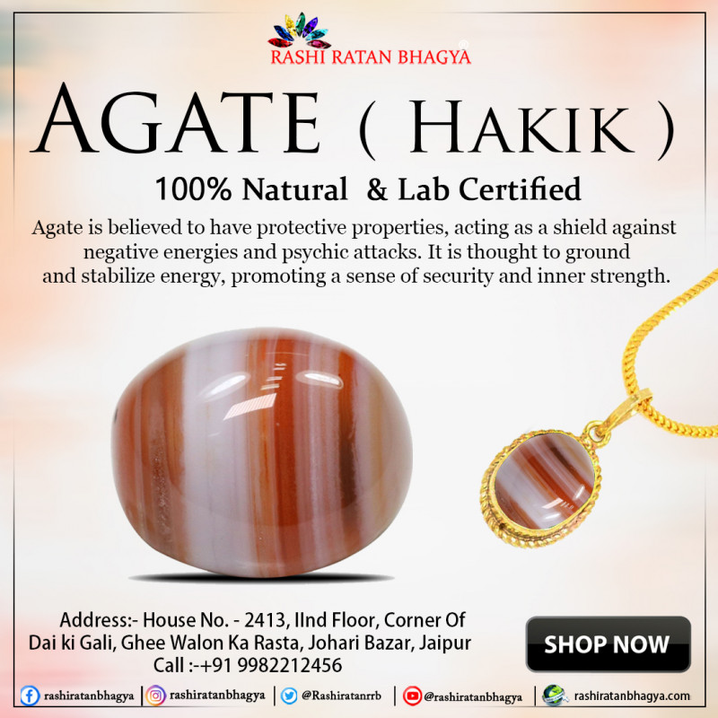 Buy Agate Stone Online from Rashi Ratan Bhagya: 