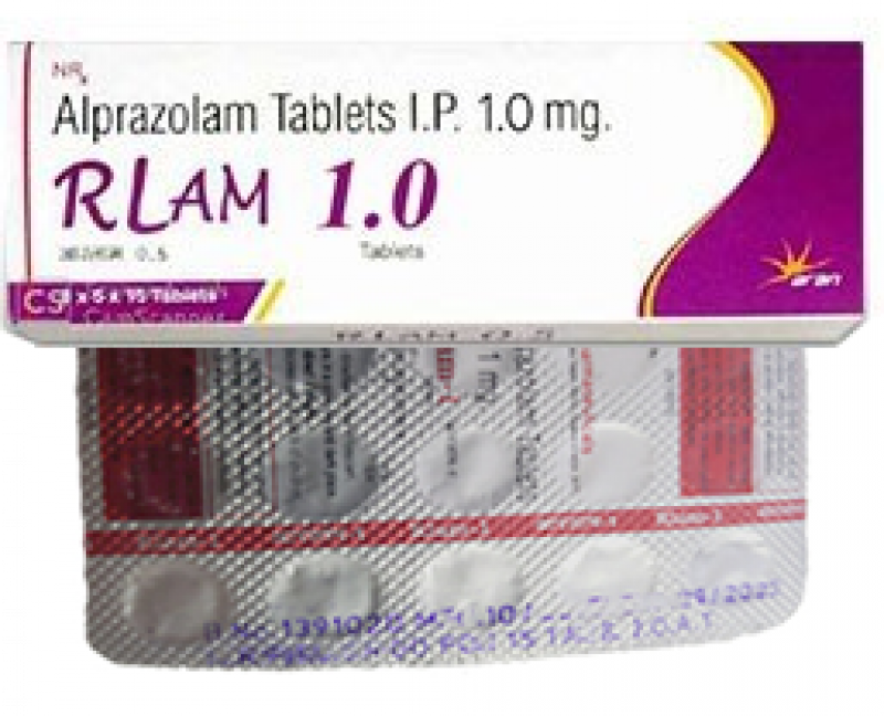 Buy Rlam 1mg USA Tablets to End Anxiety Issues: 
